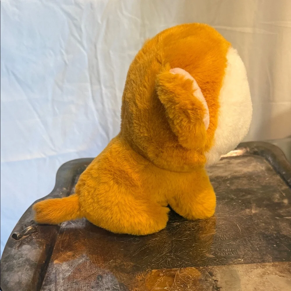 Plush Small Pet Shiba Inu Toy - Cream and Gold